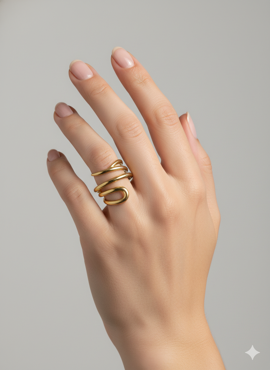 The Swirl Ring