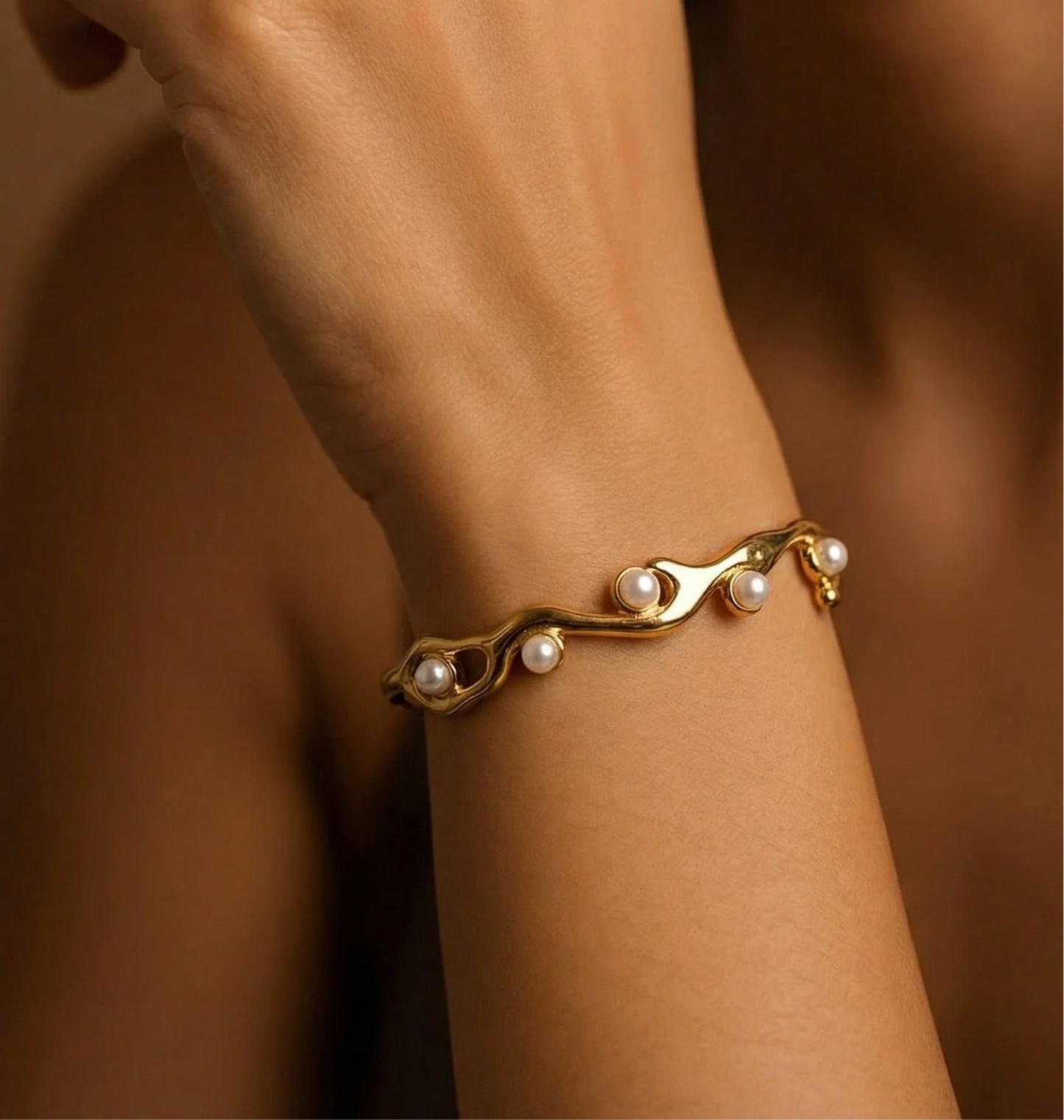 River Pearl Cuff