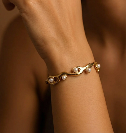 River Pearl Cuff
